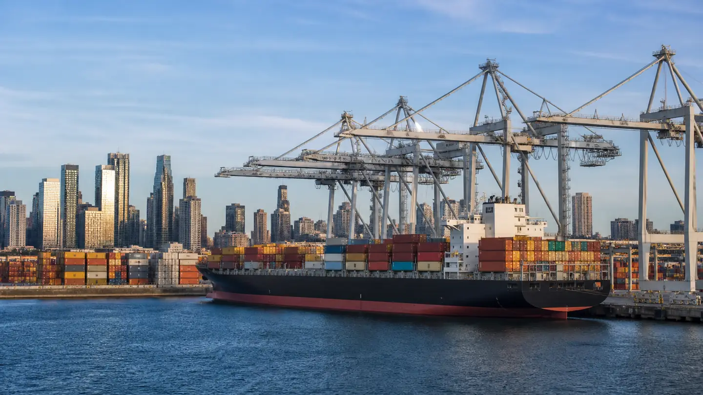Ocean freight terminal