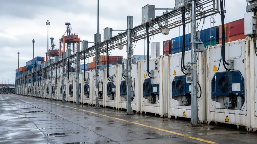 Sea freight operations on the China to Uganda lane