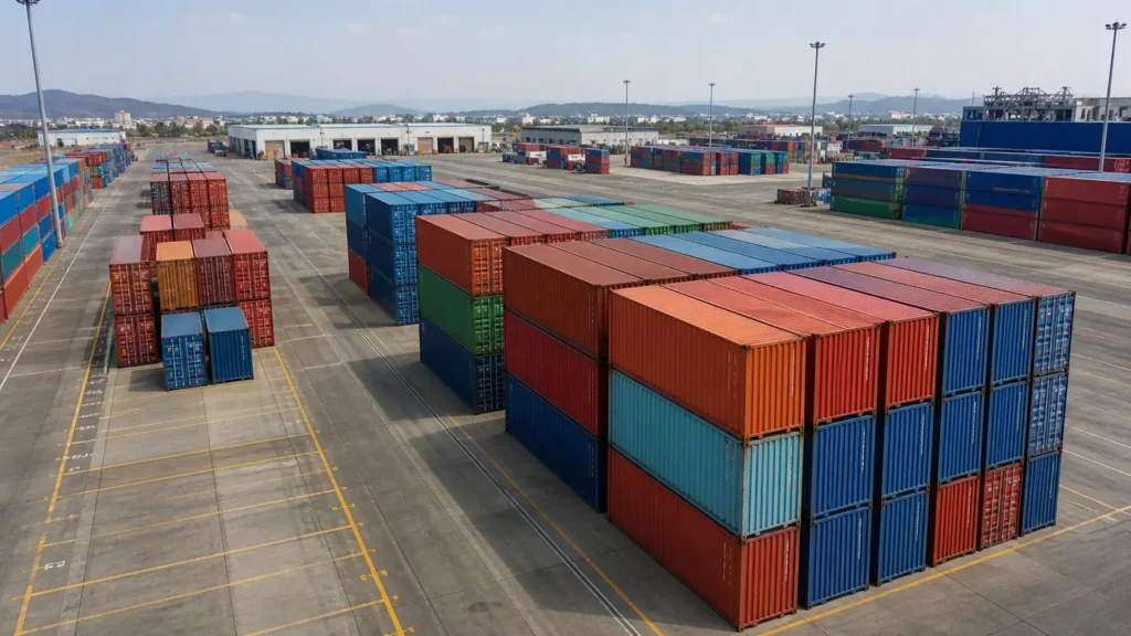 Sea freight operations on the China to Cameroon lane