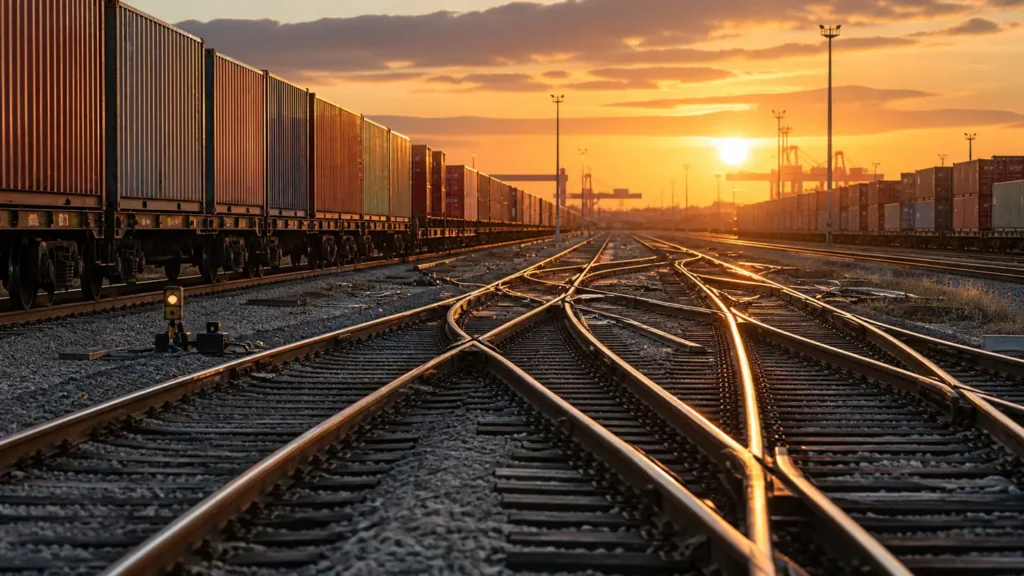 Rail Freight from China to Pakse, Laos — cargo handling at the departure terminal