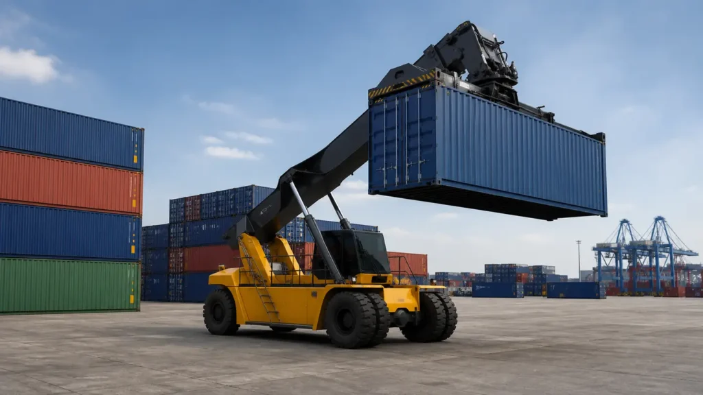 Sea Freight from China to Bafata, Guinea-Bissau — cargo handling at the departure terminal
