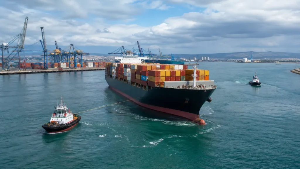 Sea Freight from China to Haifa, Israel — cargo handling at the departure terminal
